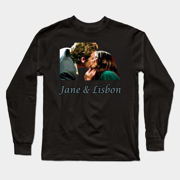 Jane and Lisbon | The Mentalist Long Sleeve T-Shirt by Singletary Creation